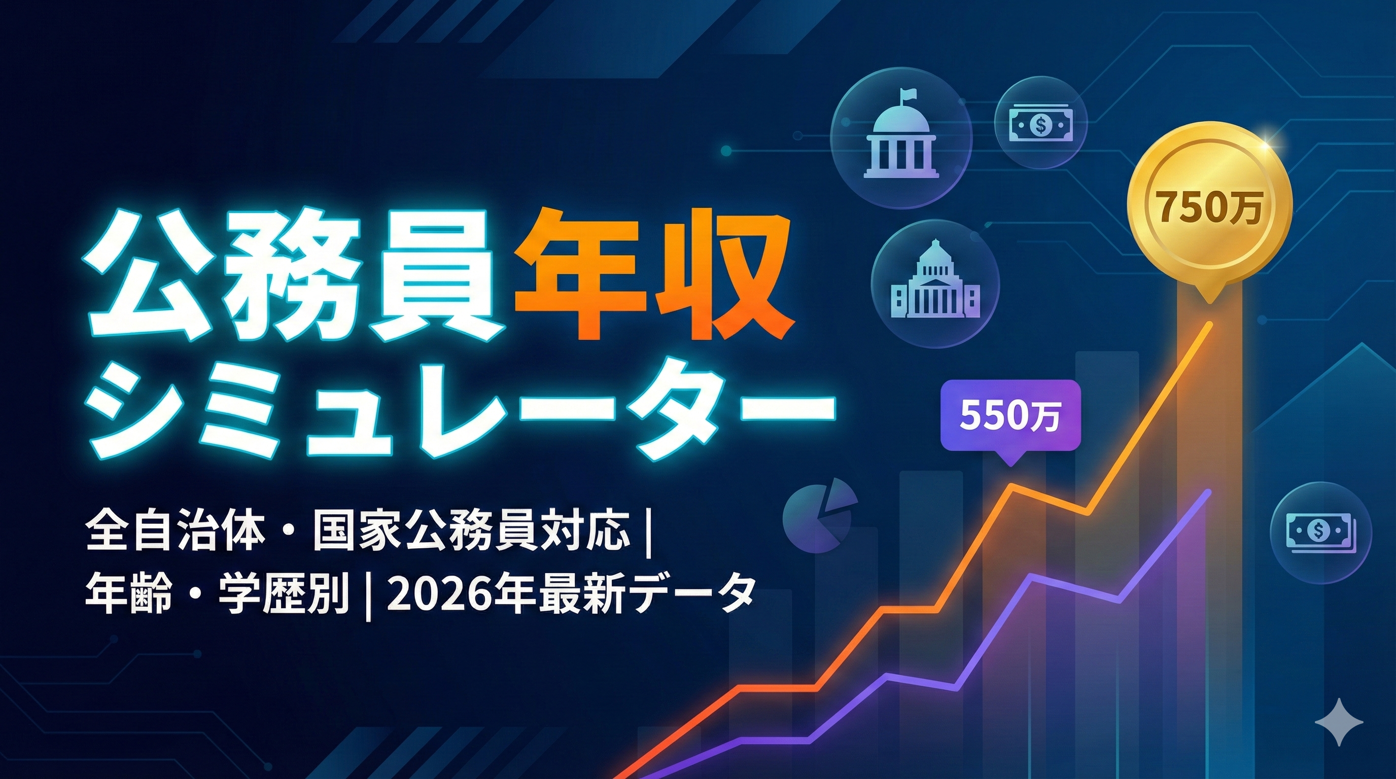 【2025年版】函館市役所の年収・給料明細を徹底解説！生涯賃金シミュレーション付き