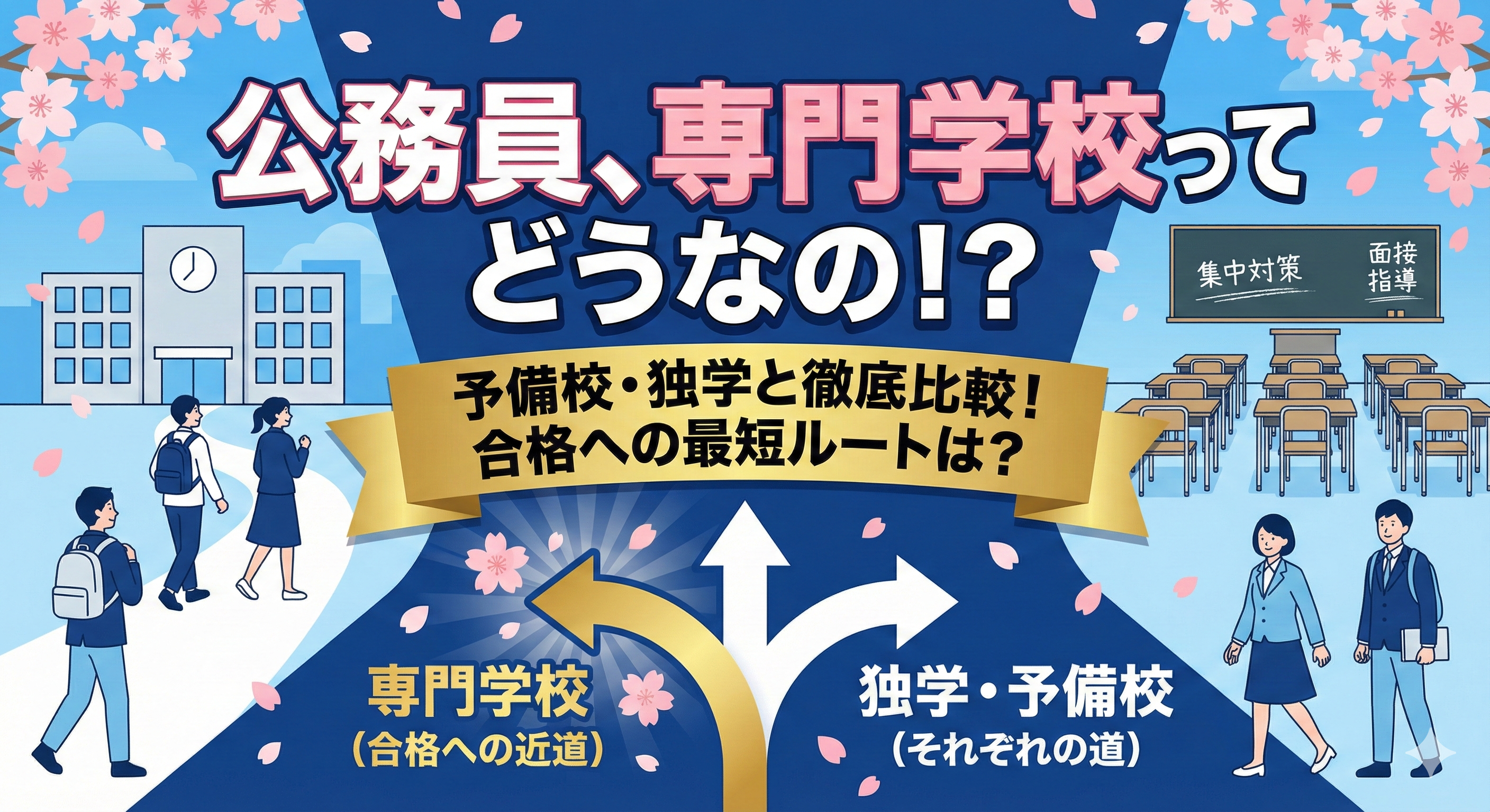 公務員専門学校は後悔する？選び方と合格後のリアルを徹底解説